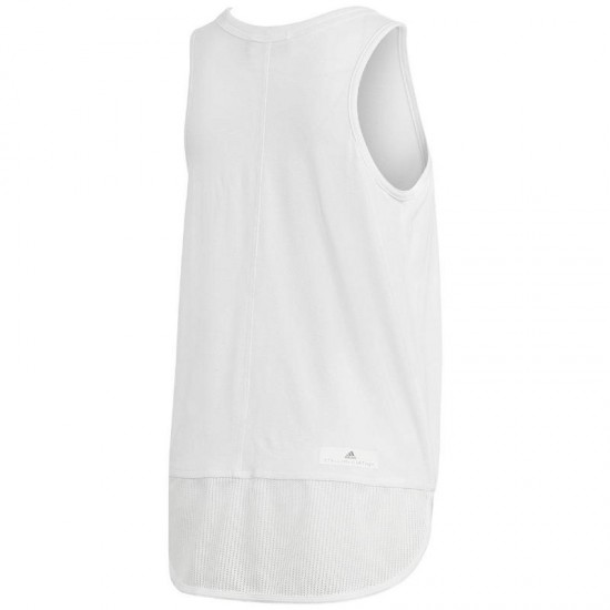 Camiseta de algodão Adidas Stella McCartney GFX branco