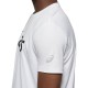 Camiseta Algodon Asics Silver Blanco Negro