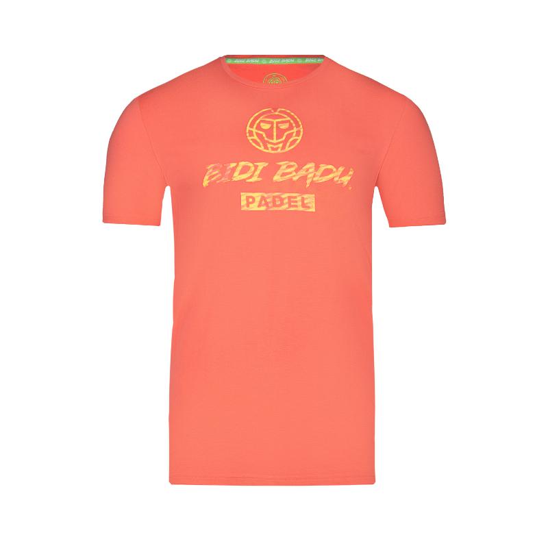 Camiseta de algodão Bidi Badu Mapalo Coral Amarelo Claro