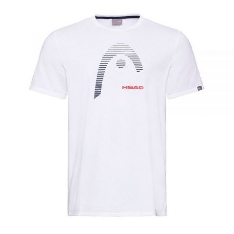 Camiseta Algodon Head Club Carl Blanco