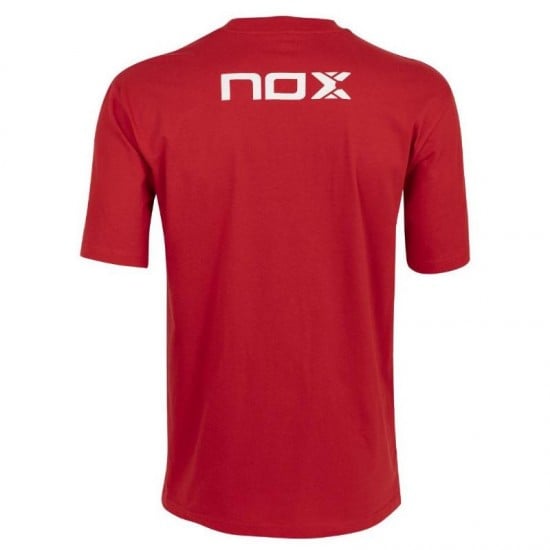 T-shirt Algodon Nox Basic Rouge Blanc