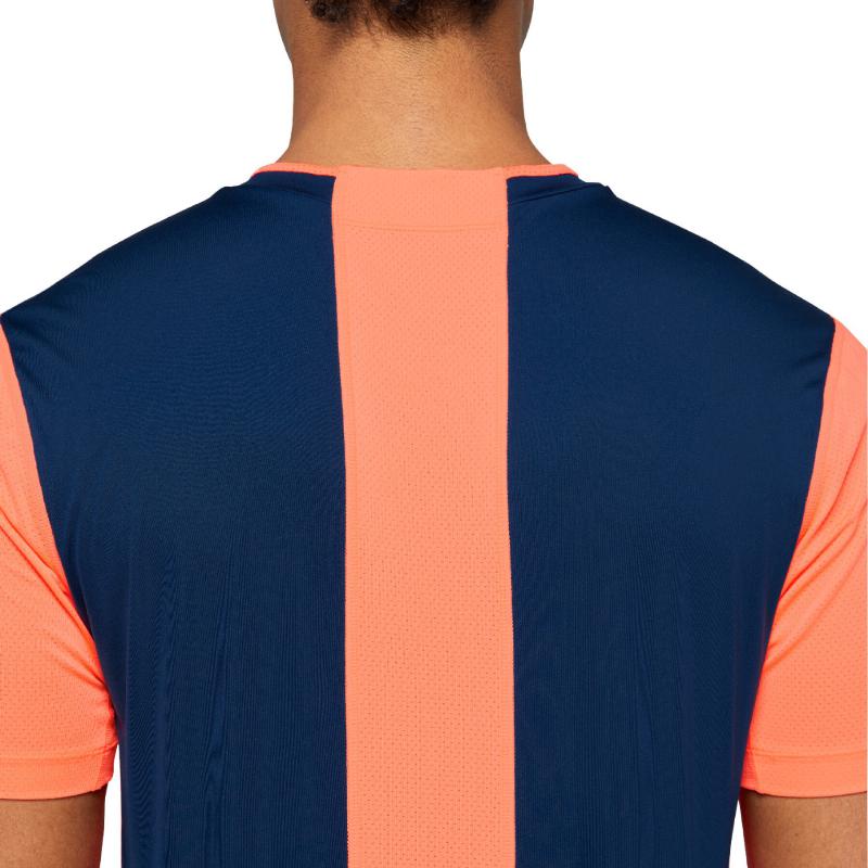 Asics Club Navy Coral T-Shirt