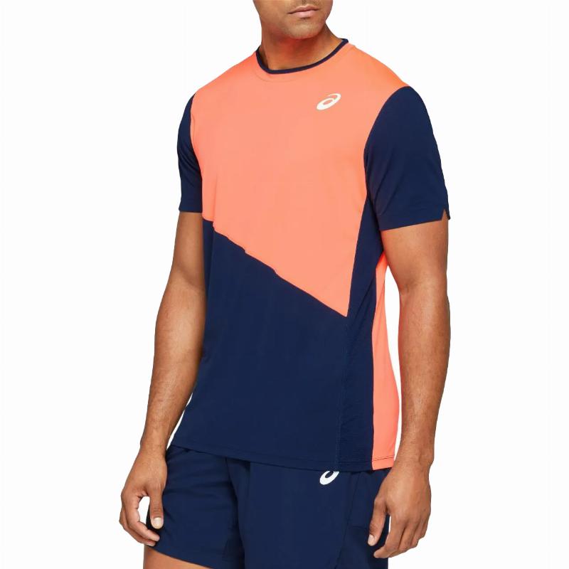 Camiseta Asics Club Coral Peacoat