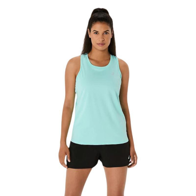 Camiseta Asics Club Turquesa Mujer