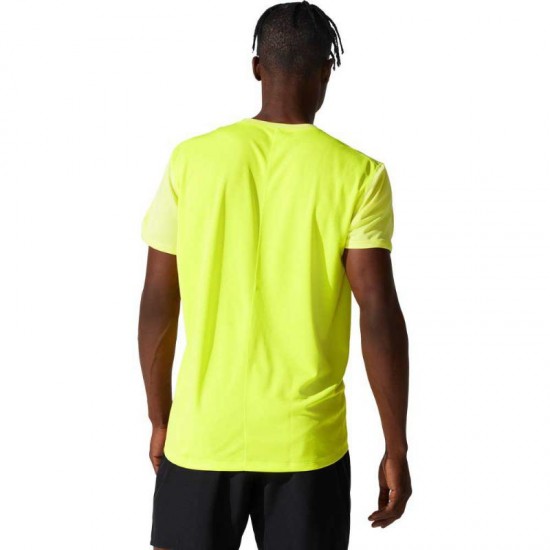 Asics Core SS T-Shirt Jaune Fluor