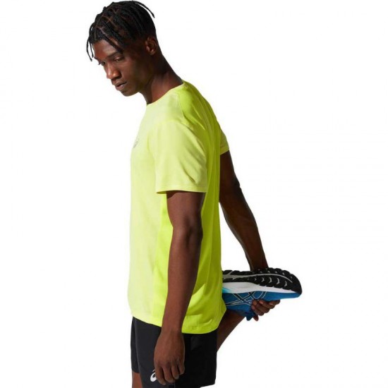 Asics Core SS Yellow Fluor T-Shirt