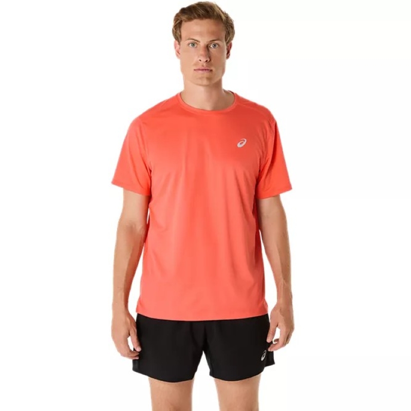 Camiseta Asics Core SS Top Coral