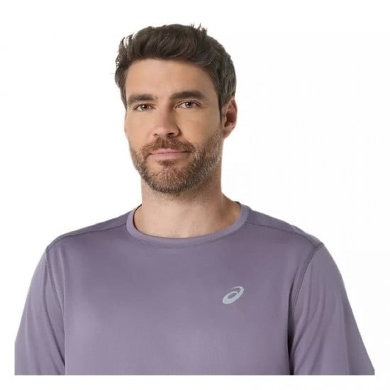 Camiseta Asics Core SS Top Gris Lavanda