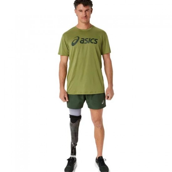 Camiseta Asics Core Top Verde Cactus