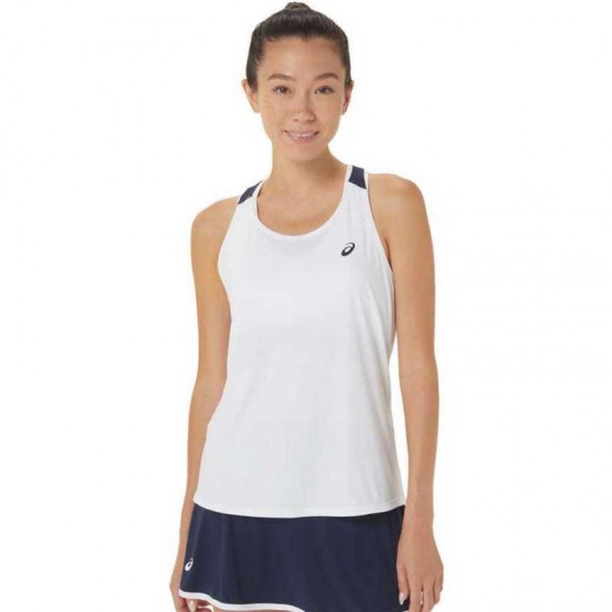 Camiseta Asics Court Blanco