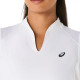 T-shirt blanc f?minin Asics Court