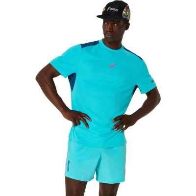 Camiseta Asics Court SS Top Aqua