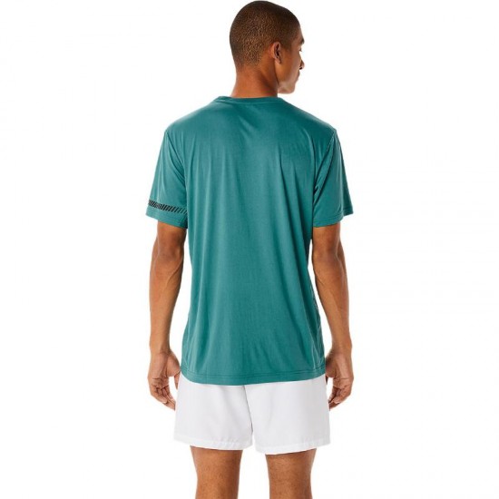 T-shirt Asics Court SS Green Pino