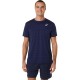 T-shirt Asics Court Stripe Marine Noir