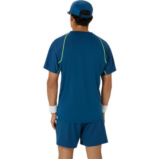 Asics Match Blue Mako T-Shirt