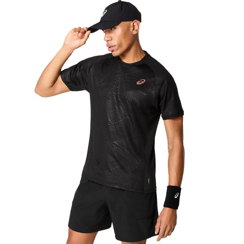 Camiseta Asics Match Night Energy Negro
