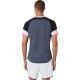 Camiseta Asics Match SS Top Preto Cinza