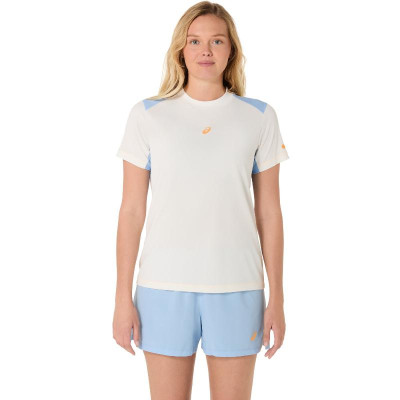 Camiseta Feminina Asics Padel Court Cream