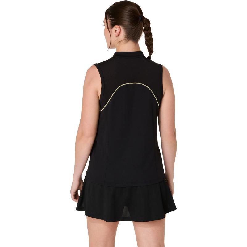 Camiseta Feminina Asics Padel Court Preta