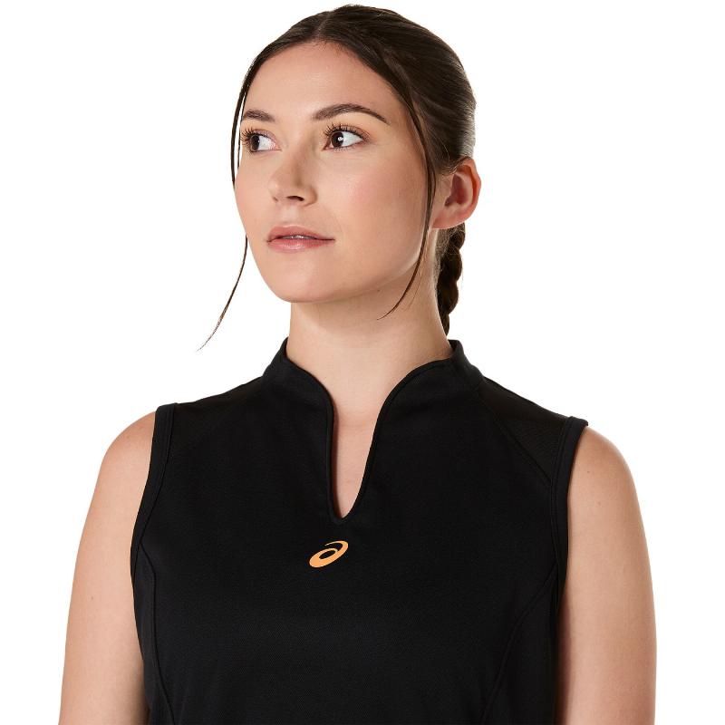 Camiseta Feminina Asics Padel Court Preta