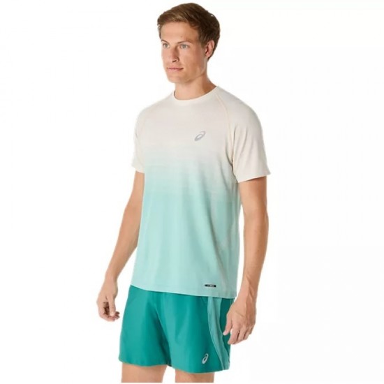 Camiseta Asics Seamless SS Top Verde Betulla