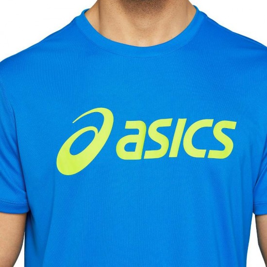 Camiseta Asics Silver Lime Blue