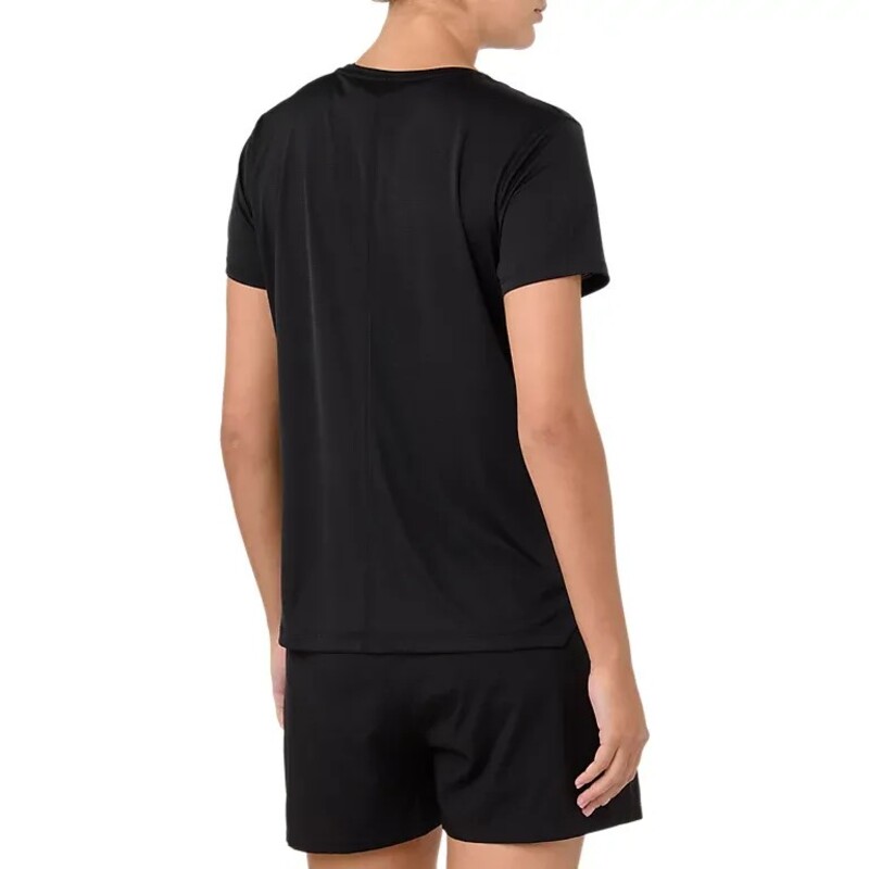 Camiseta Asics Silver Negro Mujer