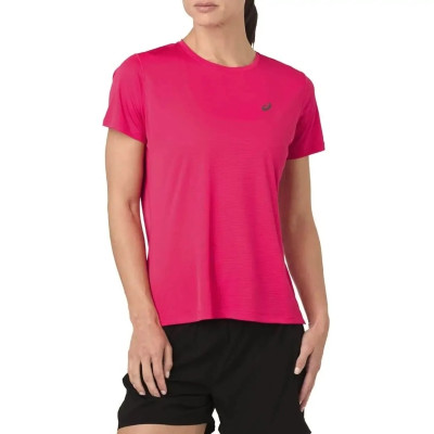 Camiseta Asics Silver SS Rosa Mujer