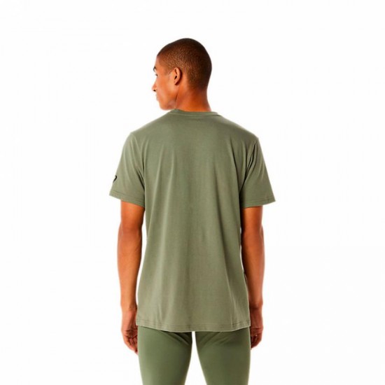 Asics Wild Camo Liquen Verde T-Shirt