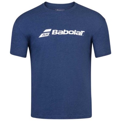 Babolat Exercise T-Shirt Marbled Dark Blue