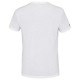 Babolat Exercicio Grande Bandeira Marmorizada T-Shirt Branca