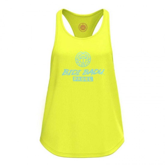 T-shirt pour femme Bidi Badu Beach Spirit Chill Neon Aqua Yellow