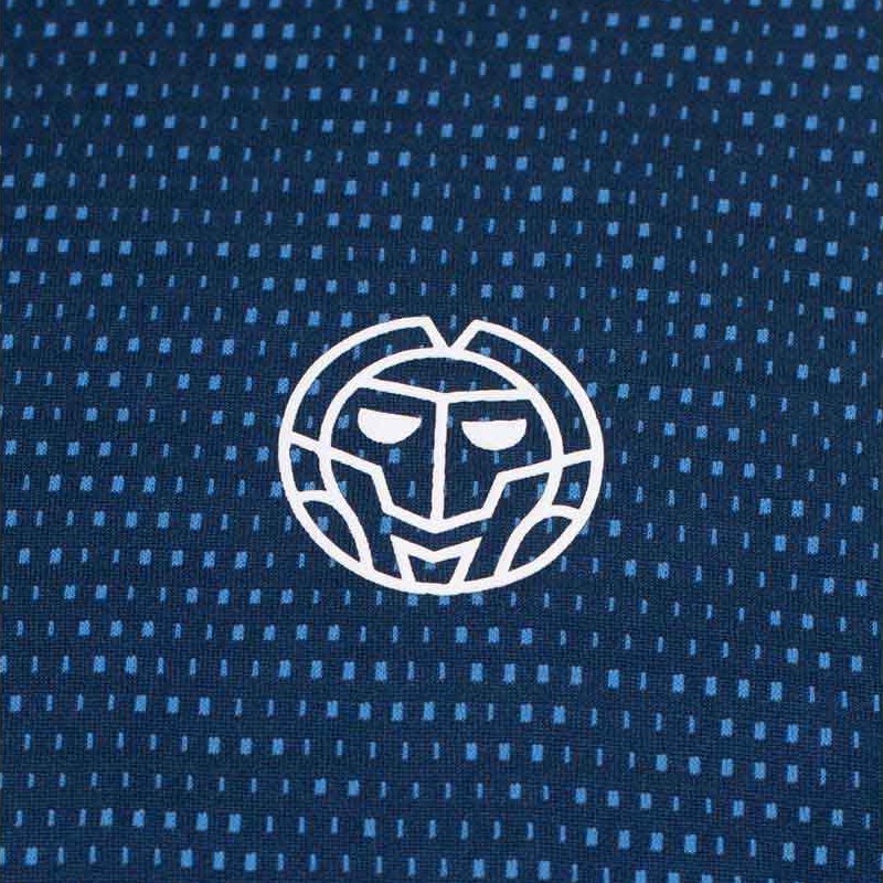 Bidi Badu Beach Spirit Crew T-shirt bleu fonce bicolore