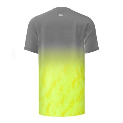 Camiseta Bidi Badu Beach Spirit Cinza Neon Amarelo