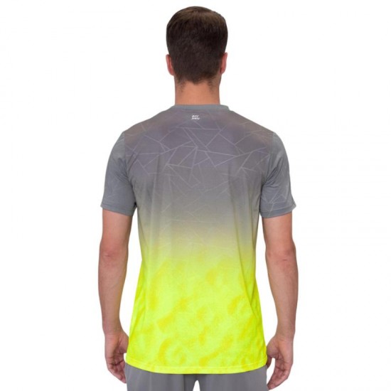 Bidi Badu Beach Spirit T-Shirt Gris Jaune Fluo