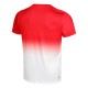 Bidi Badu Crew Gradiant T-Shirt Vermelho Branco