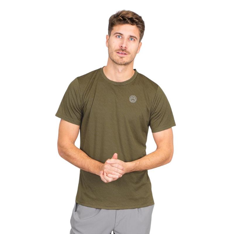 Camiseta Bidi Badu Crew Deux Couleurs Oliva