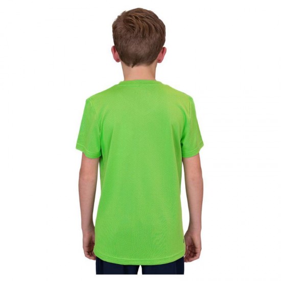 Camiseta Bidi Badu Crew Verde Neon Azul Oscuro Junior