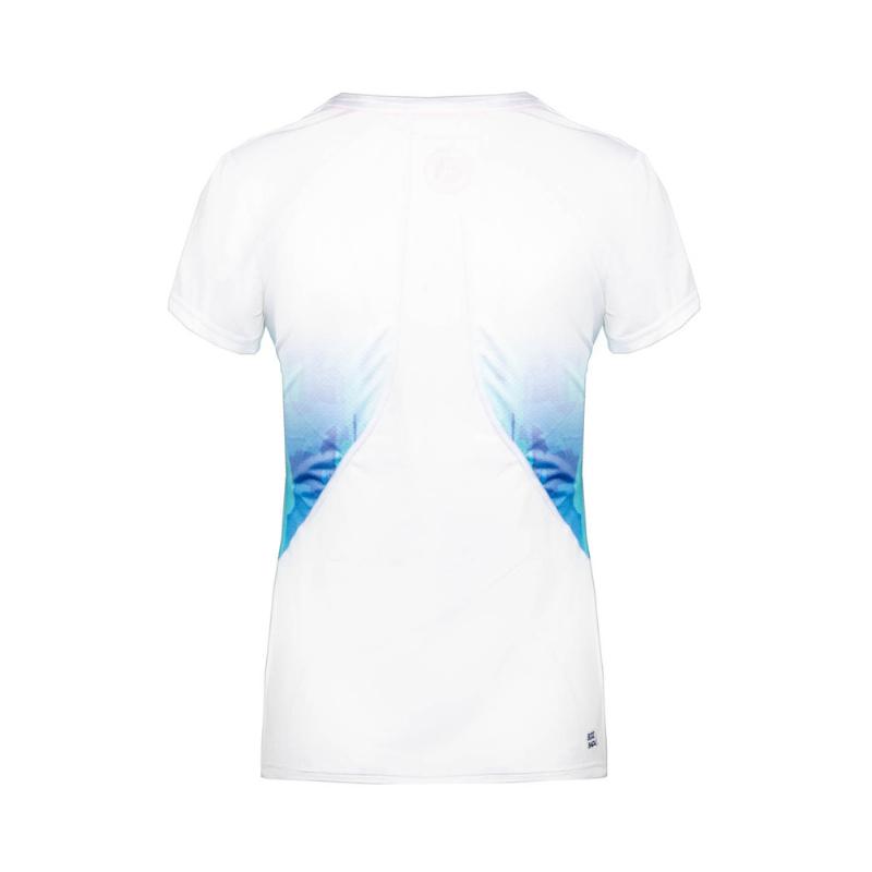 Camiseta Bidi Badu Eve Tech Blanco Agua Mujer