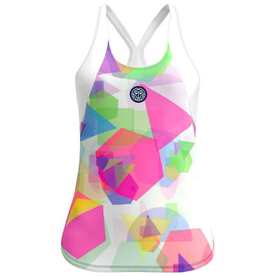 Bidi Badu Kaleido Maglietta Junior Mix Bianco