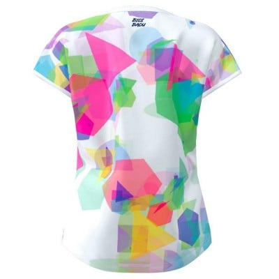 Camiseta Bidi Badu Kaleido Capsleeve Blanco Mix Junior