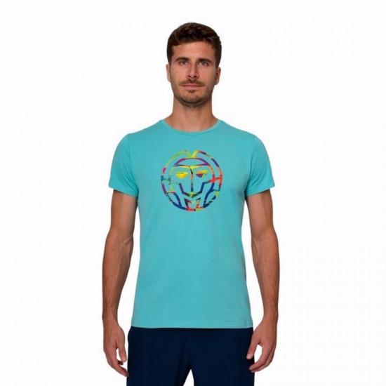 Bidi Badu Kaleido Chill Vert Bleu T-Shirt