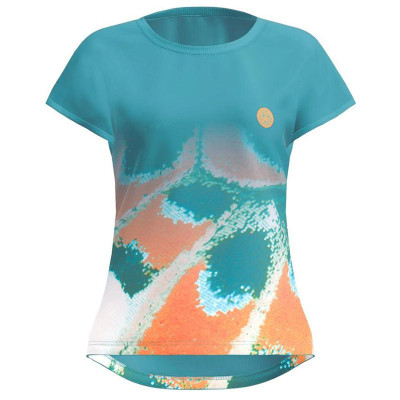 Bidi Badu Melbourne Capsleeve Petroleum T-Shirt Laranja Mulher