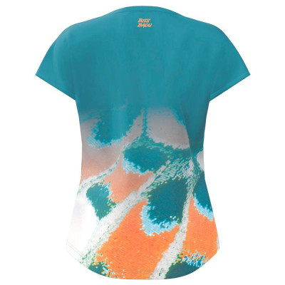 Bidi Badu Melbourne Capsleeve Petroleum T-Shirt Laranja Mulher