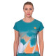 Bidi Badu Melbourne Capsleeve Petroleum T-Shirt Laranja Mulher