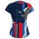 Bidi Badu New York Capsleeve Dark Blue Red Junior T-Shirt