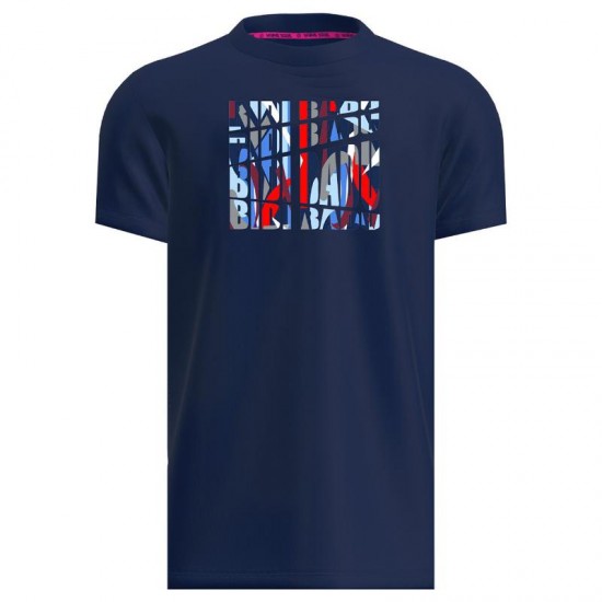 Bidi Badu New York Chill T-shirt rouge bleu fonce