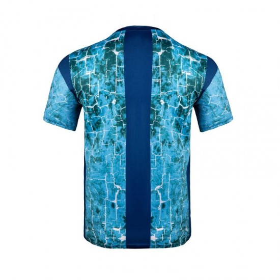 T-shirt Bidi Badu Padel Themba Bleu fonce Aqua