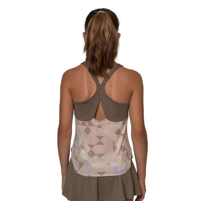 Camiseta Bidi Badu Paris Bege J?nior