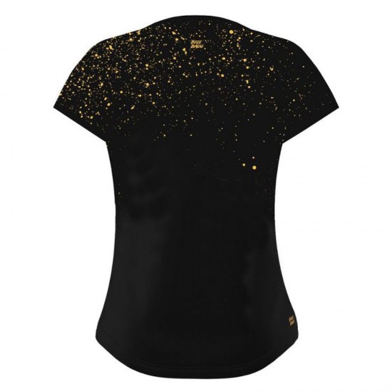 Bidi Badu Paris Capsleeve Black Gold Women''s T-Shirt